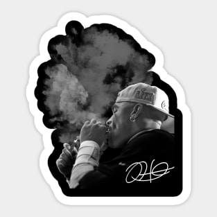 Jalen Hurts Victory Cigar Vintage 90s Styles Sticker